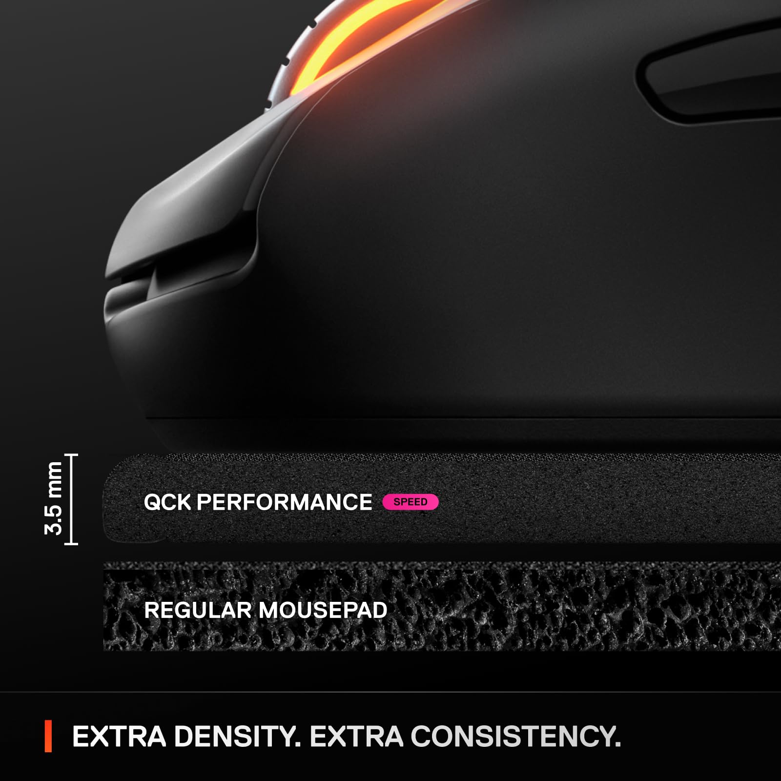Amazon.co.jp: SteelSeries QcK L Performance Speed ゲーミングマウス